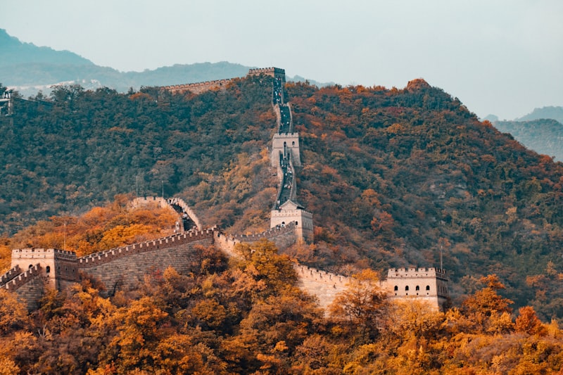 Gran Muralla China en la sección de Mutianyu